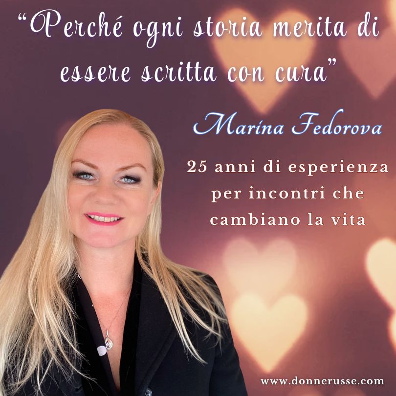 Fedorova Marina - Direttrice dell'agenzia matrimoniale Inter-Matrimoni